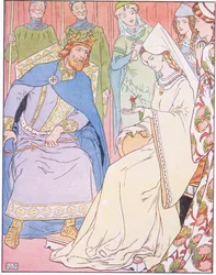 La regina era deliziata dal ragazzino